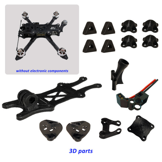 F7 7-Inch FPV Freestyle Drone Frame