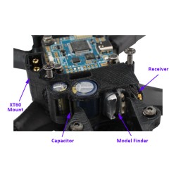 Fx/FxL XT60 Plug Mount & Device Cabin 3D TPU Fx/FxL XT60 Plug Mount & Device Cabin 3D TPU