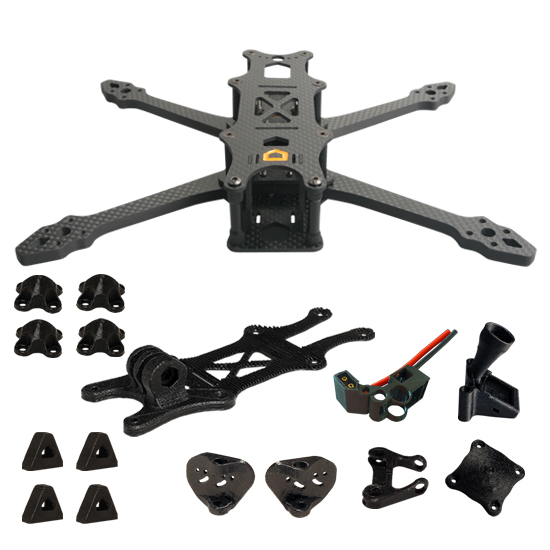 F5S FPV drone frame with reinforced carbon AMAXinno