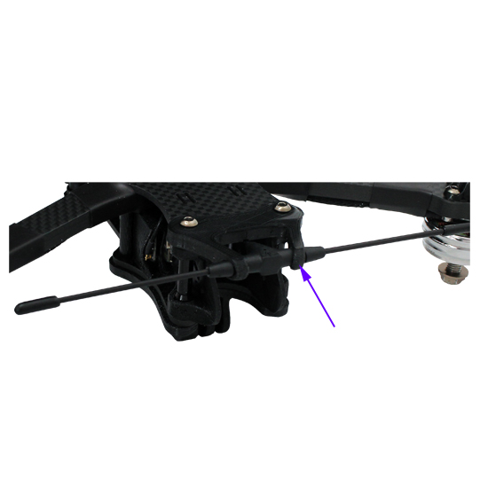 Fx/FxL Immortal T Antenna Mount 3D TPU