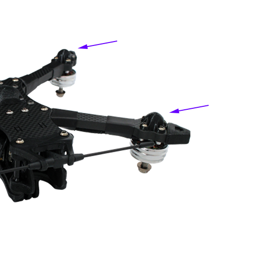 Landing Pad M3 16x16mm 4pcs 3D TPU