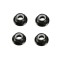 Self Locking Nut M5 Low Profile CCW Aluminum Black 
